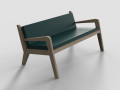 Bench sofa 3ds fbx obj max 2020 3D Model