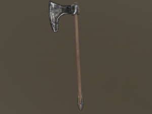viking axe 3D 모델