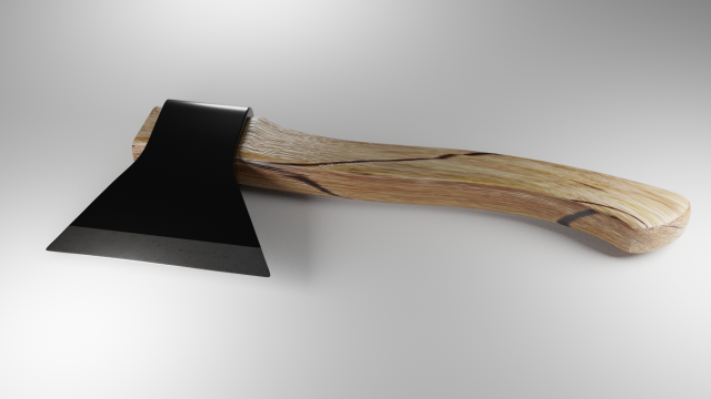 ax Modelo 3D .c4d .max .obj .3ds .fbx .stl .blend 
