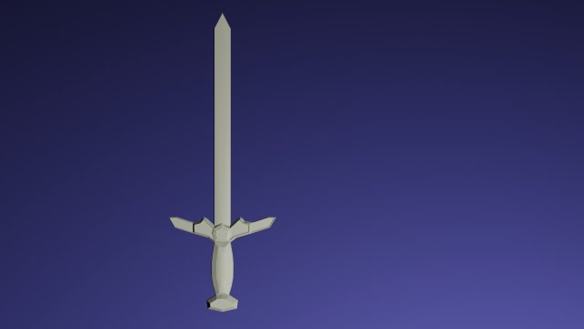 sword Modello 3D .c4d .max .obj .3ds .fbx .stl .blend 