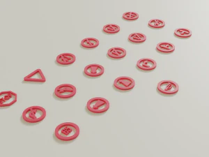 road signs 3D Model