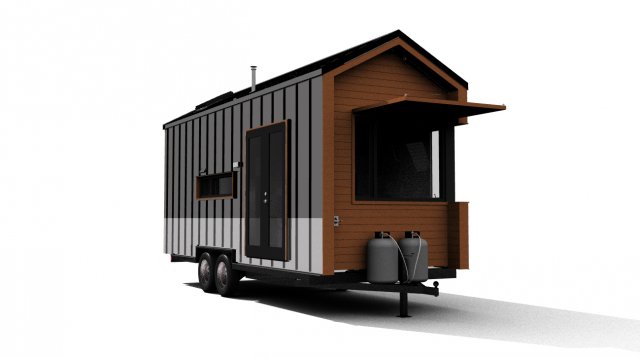 mt tolmie tiny house 3D 모델 .c4d .max .obj .3ds .fbx .stl .blend 