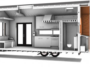 mt tolmie tiny house 3D Model