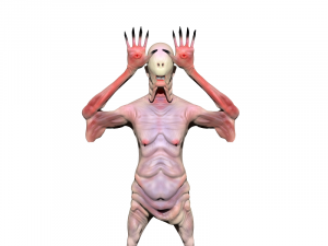 pale man Model do druku 3D