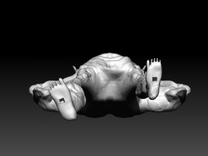 pale man 3D 프린트 모델