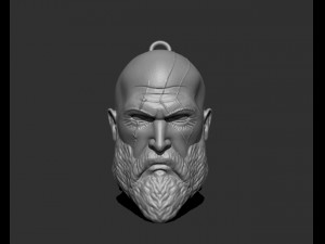 kratos keychain 3D Принт Модель