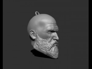 kratos keychain 3D Принт Модель