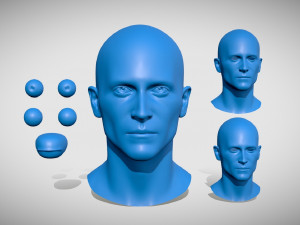 male base mesh Modelo 3D