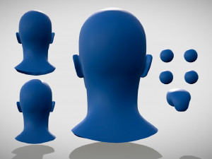 male base mesh Modelo 3D