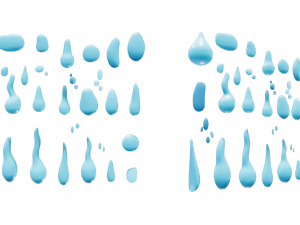 Water Drop Pack - 30 in 1 3D Model