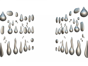 Water Drop Pack - 30 in 1 3D Model
