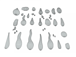 Water Drop Pack - 30 in 1 3D Model