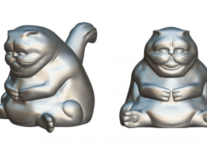 Fat Cat 3d Printable 3D Принт Модель