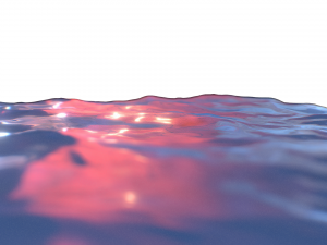 Ocean Lowpoly 3D मॉडल