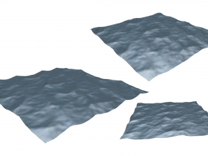 Ocean Lowpoly 3D मॉडल