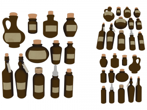 Potion Pack - 12 in 1 3Dモデル