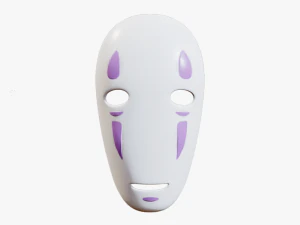 Без маски для обличчя - віднесені духами 3D Модель