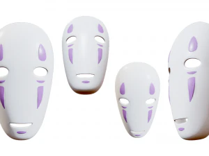 No Face Mask - Spirited Away 3D Model