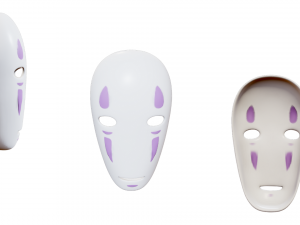 No Face Mask - Spirited Away 3D Model