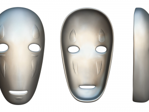 No Face Mask - Spirited Away 3D Model