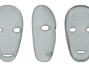 No Face Mask - Spirited Away 3D Model