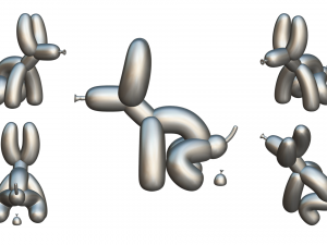 Pooping Balloon Sausage Dog 3D Модель