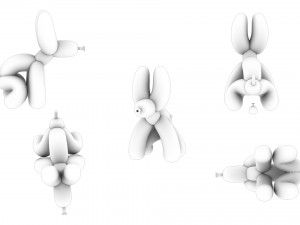 Pooping Balloon Sausage Dog 3D Модель