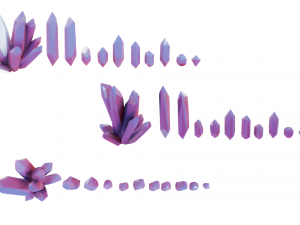 Crystal Kit - 10 in 1 3D Model