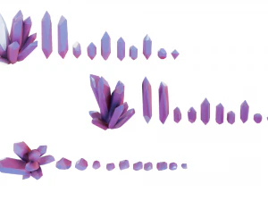 Crystal Kit - 10 in 1 3D Model