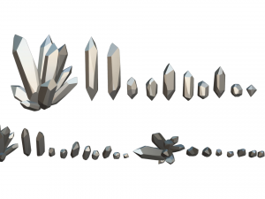 Crystal Kit - 10 in 1 3D Model