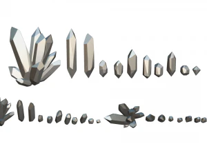 Crystal Kit - 10 in 1 3D Model