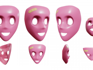 Bandage Mask - The Purge 3D मॉडल