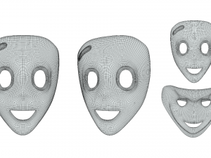 Bandage Mask - The Purge 3D मॉडल