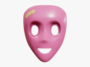 Bandage Mask - The Purge 3D 모델