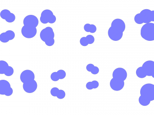 Reaction of Hydrogen and Oxygen to Water 3D Model