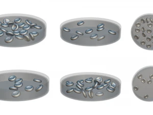 Normal Blood Cells vs Anemia 3D Model