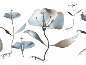 Anatomy of A Flower 3D Model