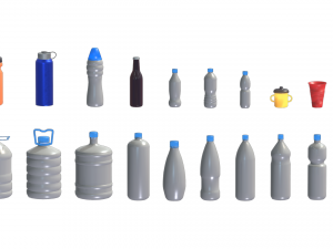 Bottle Pack - 20 in 1 3D Model