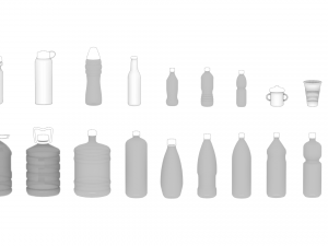Bottle Pack - 20 in 1 3D Model