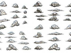 Clouds Pack - 12 in 1 Modello 3D