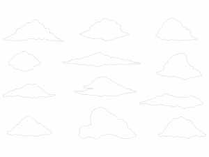 Clouds Pack - 12 in 1 Modello 3D