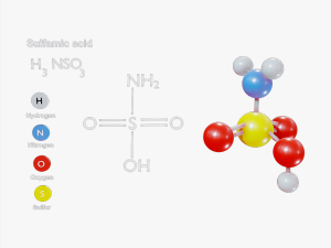 Sulfamic Acid 3D 모델
