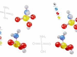 Sulfamic Acid 3D 模型