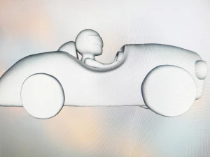 fangio 3D Print Model