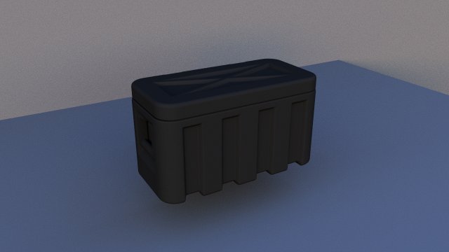ammo box Model 3D .c4d .max .obj .3ds .fbx .stl .blend 