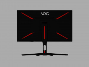 monitor aoc Modelo 3D