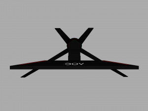 monitor aoc Modelo 3D