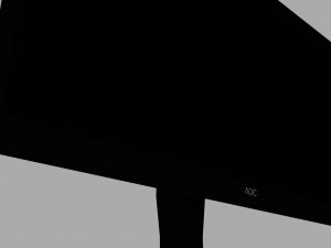 monitor aoc Modelo 3D