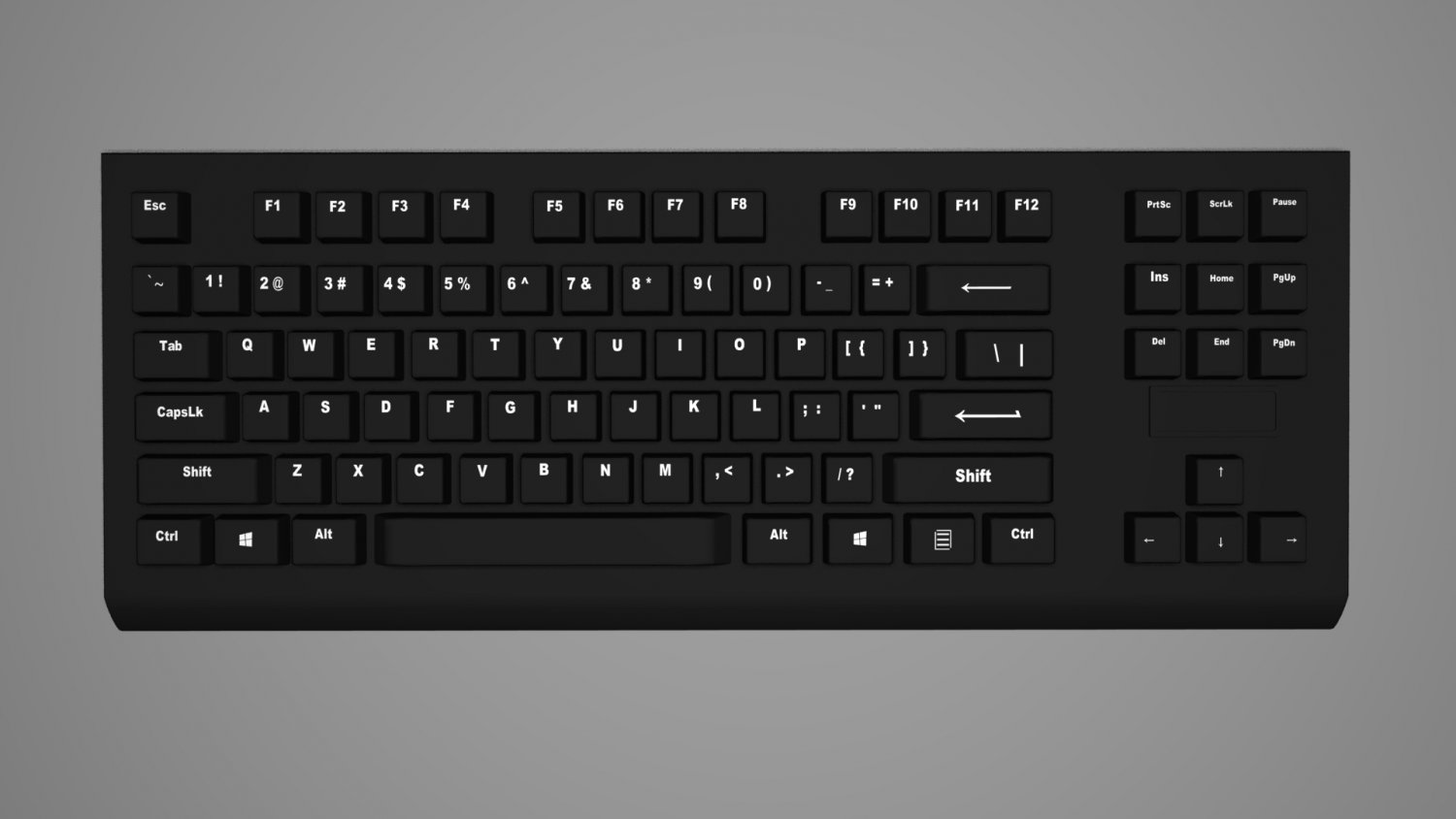Keyboard 3d model