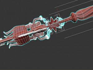 angel sword 3D Model